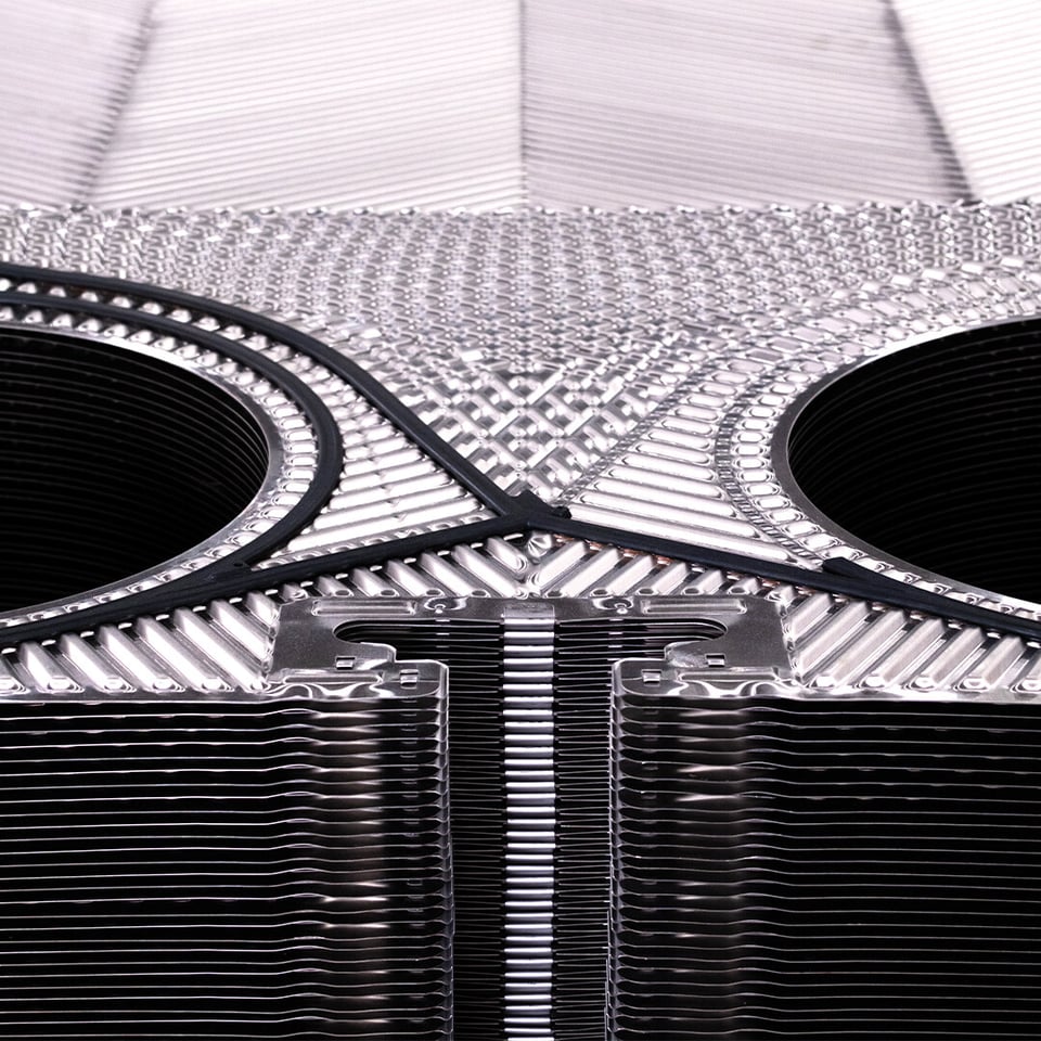 Heat exchanger plates