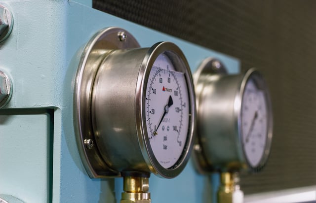 Temperature and pressure indicators